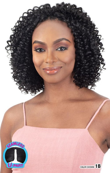 SHAKE N GO Freetress Equal Synthetic Organique Twist U-Part Wig Water Curl - Sareya Beauty - Calgary hair store